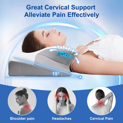 2026 NEW Butterfly-shaped comfortable pillow, soft memory foam pillow, neck support, neck pain relief, neck pillow