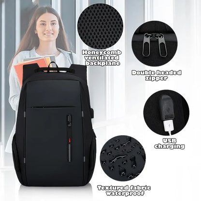 Waterproof Business Backpack Men USB School Backpacks 15.6 Inch Laptop Backpack Large Capacity Bagpacks for Men Back Pack Bags