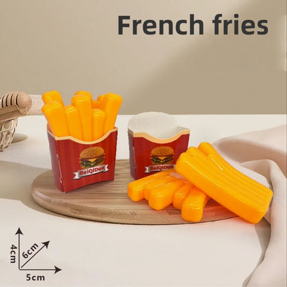 Children's Kitchen Toy Set Simulated Kitchen Cutting Cookware Simulated Fruits Cutting Toys Cooking Accessories for Kids Gift