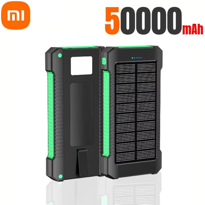 Xiaomi 500000mAh Solar Power Bank Large Capacity Super Fast Charging Outdoor Portable External Battery for iPhone Huawei Samsung