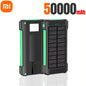 Xiaomi 500000mAh Solar Power Bank Large Capacity Super Fast Charging Outdoor Portable External Battery for iPhone Huawei Samsung