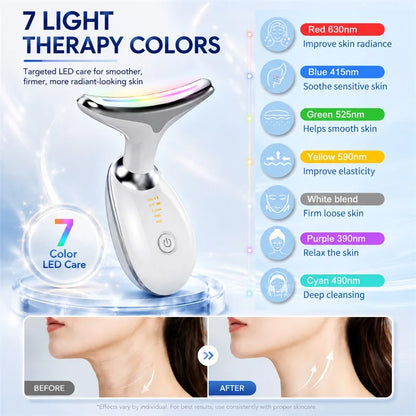 Neck Facial Lifting Device Skin Tightening Anti Wrinkle EMS Microcurrent Face Neck Massager Double Chin Remover Beauty Device