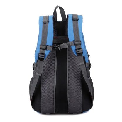 High-quality Nylon Waterproof Travel Backpack Men and Women Mountaineering Travel Bag Hiking Backpack Outdoor Sports Schoolbag