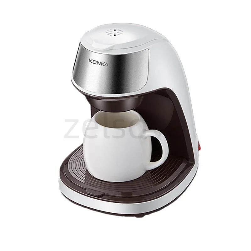 Household small automatic coffee machine office brewing tea machine drip coffee machine