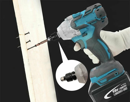 520NM Brushless Electric Impact Wrench Cordless Wrench Screwdriver PowerTool For Makita 18V Battery Pin