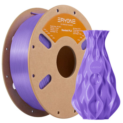 ERYONE 1/5/10KG Standard PLA Premium Filament 1.75mm 3D Print, Multicolor Available,big sale 1kg pla filament,1kg/spool