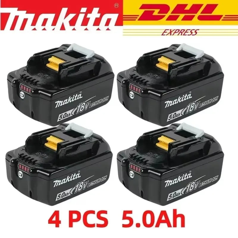 Makita Power Tool Rechargeable Lithium-ion Battery 5.0Ah 6.0Ah 9.0Ah 18V BL1860B BL1860 BL1850 BL1830 BL1815