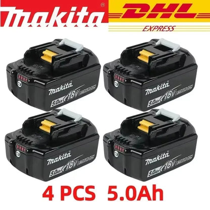 Makita Power Tool Rechargeable Lithium-ion Battery 5.0Ah 6.0Ah 9.0Ah 18V BL1860B BL1860 BL1850 BL1830 BL1815