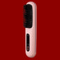 Hair Straightener Brush for Travel with Negative Ion Type-C Charging 2000mAh Battery Frizz-Free Shine Smooth hair