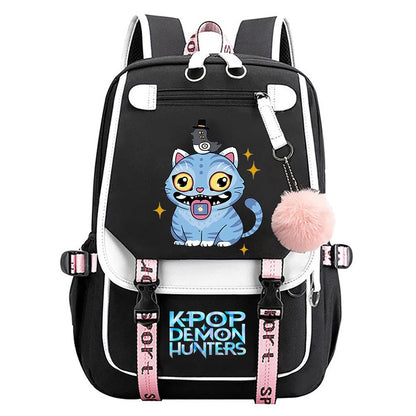 School Backpack for Students KPop Demon Hunters Daily Bagpack 2025 Hot Movie Print Backpacks for Girl Outdoor Sport School Bag