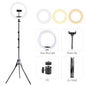 26cm 10inch Led Selfie Ring Light Round Ring Lamp with Phone Holder Photography Fill Lighting with Tripod for Youtube Live Video