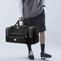 Travel Duffle Bag for Men Women with Shoe Compartment Weekender Bag Adjustable Strap Gym Bag Tote Bag for Sports Bussiness Trip