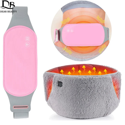 USB Charging Uterus Warming Belt Electric Heating Pad For Women Period Care Hot Compress Abdominal Massager Waist Warmer Belt