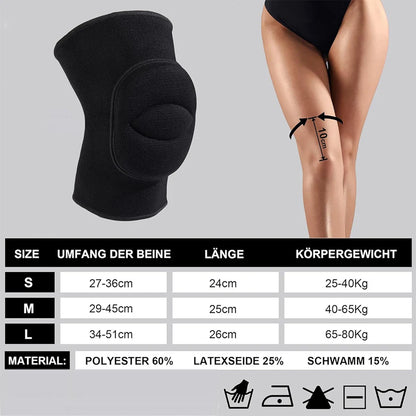 1 Pair Dance Knee Pads Breathable Wrestling Knee Brace Multi-Function Knee Compression Sleeve Non Slip for Volleyball Football
