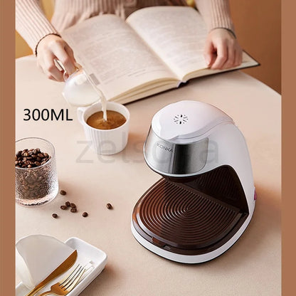 Household small automatic coffee machine office brewing tea machine drip coffee machine