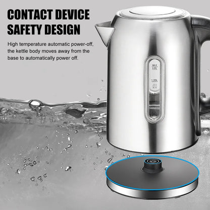 1850-2200W Electric Kettle 1.7L Electric Water Boiler Stainless Steel Electric Boiler Home Kettle Auto-off overheat protection