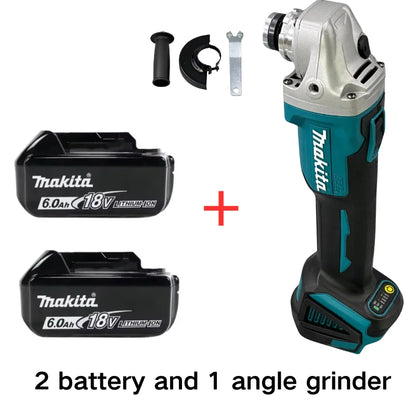 Makita 18V 125mm DGA404 Brushless Electric Angle Grinder High Power Rechargeable Lithium-Ion for Cutting And Polishing