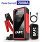2000A/1200A High Power Car Battery Jump Starter Portable Car Battery Booster Charger Booster Power Bank Starting Device USB Port