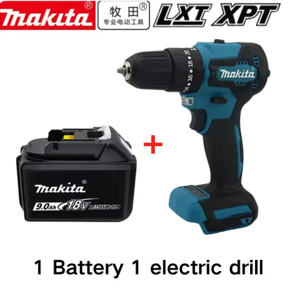 100%Original Makita DDF487 Cordless Driver. Drill Brushless Electric Impact Screwdriver Rechargeable Power Tool 18V With battery
