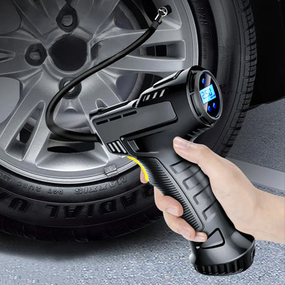 12V Cordless Electric Car Tyre Inflator Pump 150PSI Portable Tire Air Compressor Pump with LED Light