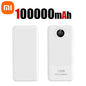 Xiaomi 120W 200000mAh Ultralarge Capacity Power Bank Fast Charging Portable Digital Display Power Bank For iPhone Samsung Huawei
