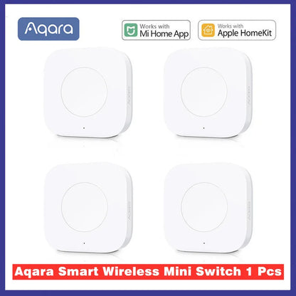 Aqara Smart Wireless Switch Key Remote Control ZigBee Compatible for Xiaomi Home Mijia Intelligent Application No Gyro Built-in