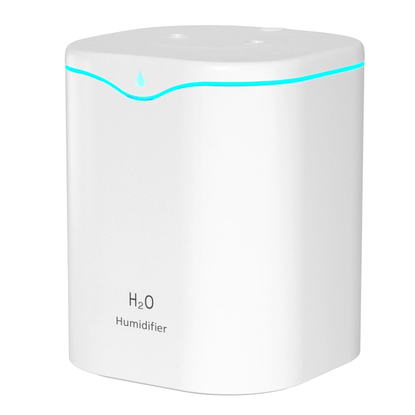 2L Double Spray Humidifiers with LED light Cool Mist Auto Shut-Off Humidifier Portable Desk Humidifiers for Bedroom Home  Room