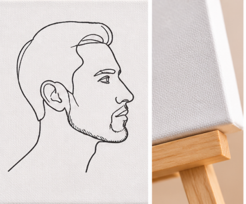 Live Long Daddy Mini Canvas Set with Wooden Easels – Father’s Day & Birthday Gift