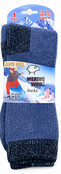 Men’s Merino Wool Blend Hiking Socks UK 6–11 – 45% Merino Wool Bamboo Walking Boot Thermal Socks | Assorted Colours – 1 Pair