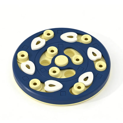 Interactive Cat Slow Feeder Puzzle Maze Toy, Anti-Choke Pet Treat Dispenser Bowl for Kitten Small Dog, Food Grade Interactive Fe