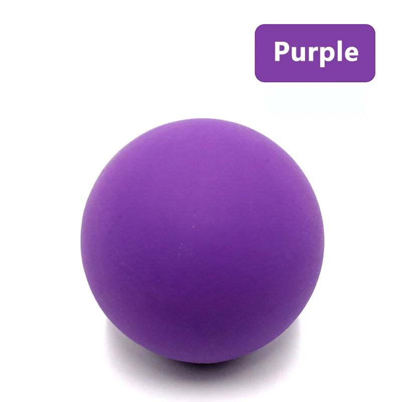 63mm Acupoint Physical Massage Balls,Therapy Lacrosse Ball,Trigger Point Therapy and Myofascial Release,Foot Plantar Fasciitis