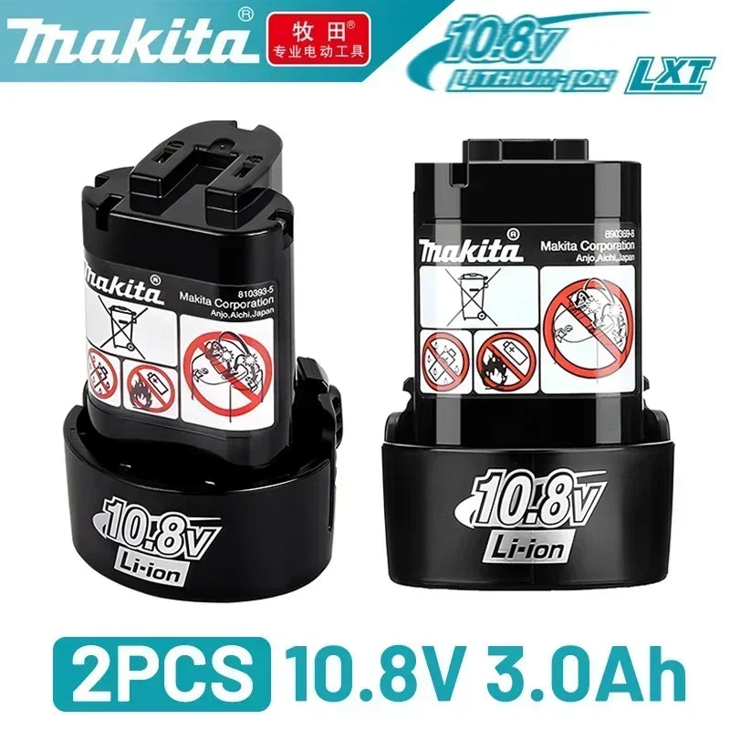 🏆 Makita 10.8v Battery 3Ah,makita Rechargeable replacement BL1013 BL1020 BL1030 battery,TD090D LCT203W Power Tool battery