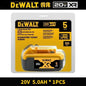 100% Original DeWalt 20V 6Ah 5Ah Battery Power Tool Replacement for DeWalt DCB206 DCB205 DCB202 DCB200 18V 20V Power Tool