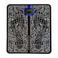 EMS Massage Pad 8 Modes Foot Circulation Massager USB Rechargeable Leg Muscle Stimulator Remote Control for Relax Feet and Legs