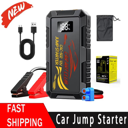 NEW Jump Starter Power Bank 6000A Portable Car Battery Starter For 12V Car Emergency Booster Starter Starting Device