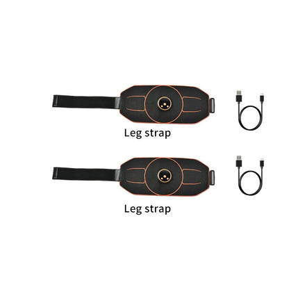 Abs Belt Abdominal Trainer EMS Muscle Stimulation Electric Exerciser Toning Belts For Leg Arm Workout Fitness Home Gym Equiment