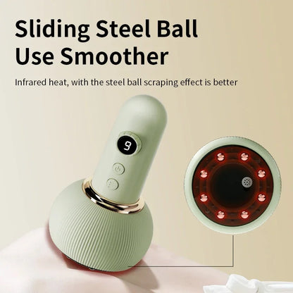 Electric Cupping Massager Vacuum Suction Anti Cellulite Beauty Health Scraping Infrared Heat Body Slimming Massage