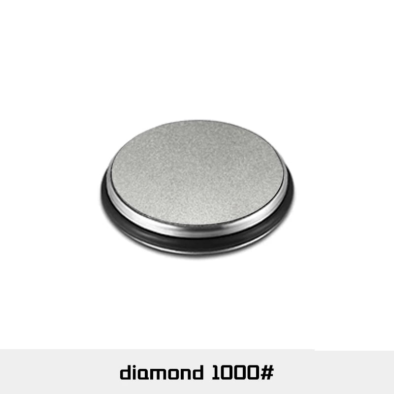 Rolling Knife Sharpener Double Sided Diamond Sharpening Stone 15/20° Degree Magnetic Angle Roller Sharpening for Kitchen Knives