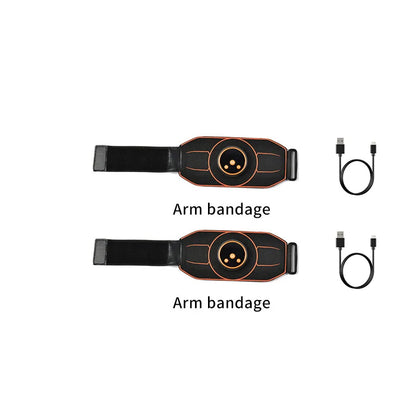 Abs Belt Abdominal Trainer EMS Muscle Stimulation Electric Exerciser Toning Belts For Leg Arm Workout Fitness Home Gym Equiment