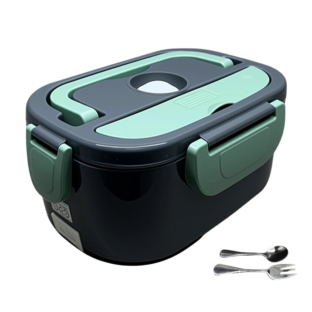 Clearance Sale 1.5L/3L Electric Lunch Box 40W/90W Fast Heating Portable Self-Heating Food Container Stainless Steel Liner Button Control Bento Box for Office School Travel UK Stock