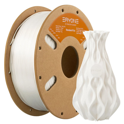 ERYONE 1/5/10KG Standard PLA Premium Filament 1.75mm 3D Print, Multicolor Available,big sale 1kg pla filament,1kg/spool