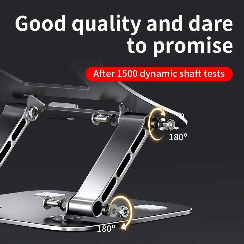 Phone Tablet Stand Adjustable Aluminum Alloy Laptop Tablet up to 17' Laptop Portable Folding Stand Cooling Stand Support