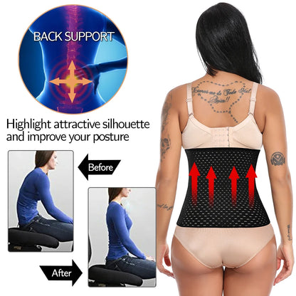 Tummy Control Body Shaper Corrective Modeling Strap Fitness Sports Safety Trainer Girdle Waist Support Belt for Women Postpartum
