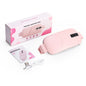 5 Modes Electric Heating Vibration Waist Massage Belt Smart Warm Palace Women Menstrual Heating Pad for for Cramps Period Relief