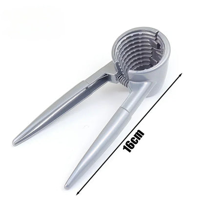 Alloy Walnut Clip Silver Metal Nut Cracker Opener Pecan Chestnut Clips Plier Nut Shelling Tools Home Kitchen Gadgets Accessories
