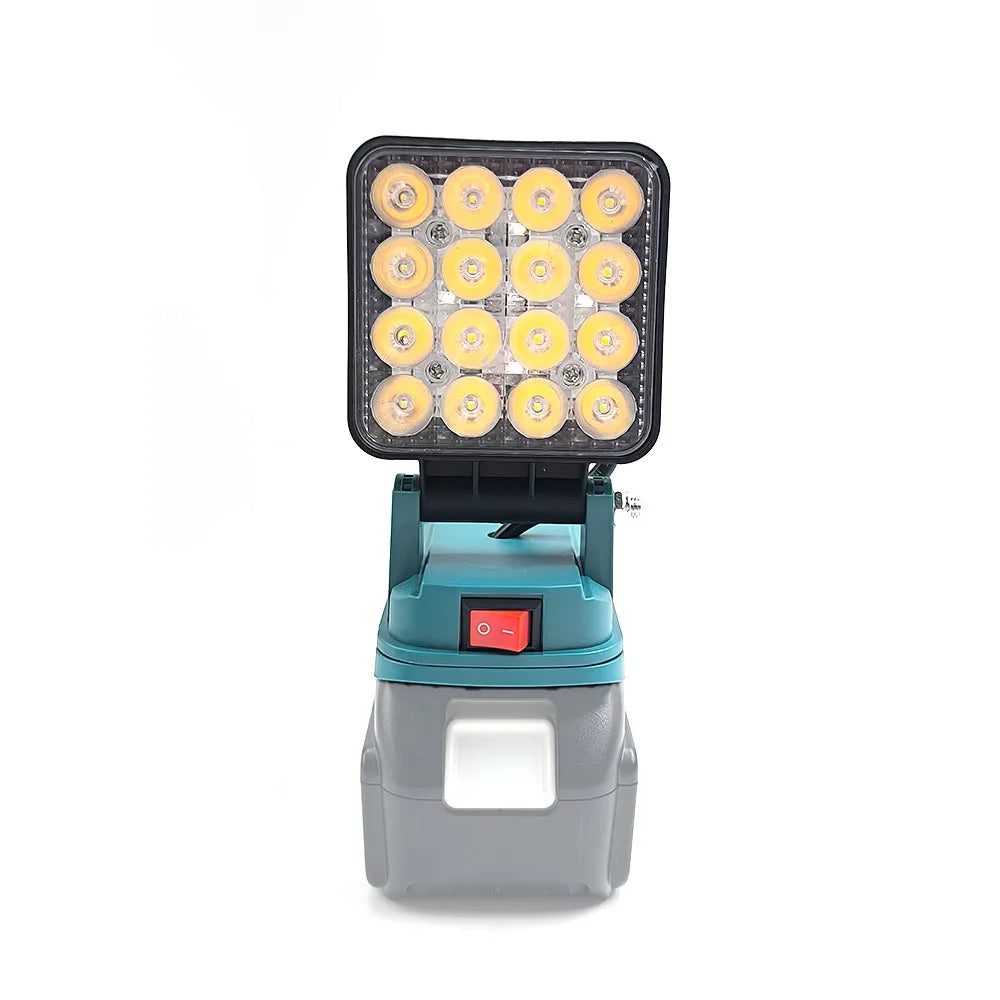 For Makita 14.4V-18V Li-ion Battery Lantern Outdoor Flashlight Cordless LED Work Light Camping Lamp Emergency Lighting