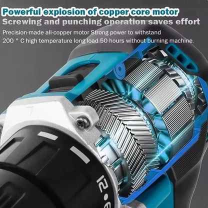 2026 Makita DDF487 10mm brushless 18V lithium-ion charging impact drill,high torque electric screwdriver Makita 18V Battery