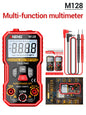 Digital Automatic Multimeter Tester 6000 count 600V AC Voltage current Voltmeter Ammeter NCV Resistance Back support frame tools