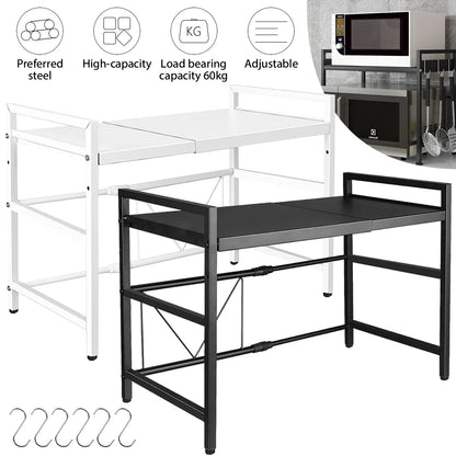Microwave Oven Shelf Stand Rack Microwave Storage Rack Modern Kitchen Storage Rack Kitchen Accessories Organizer Shelf