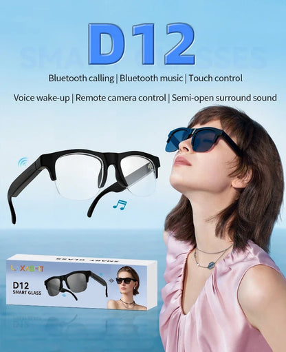 Lenovo 8K HD AI Smart Glasses AI Translation Hands-Free Calling AI Chat Logging Music Playback Smart Sunglasses for Men 2026 New
